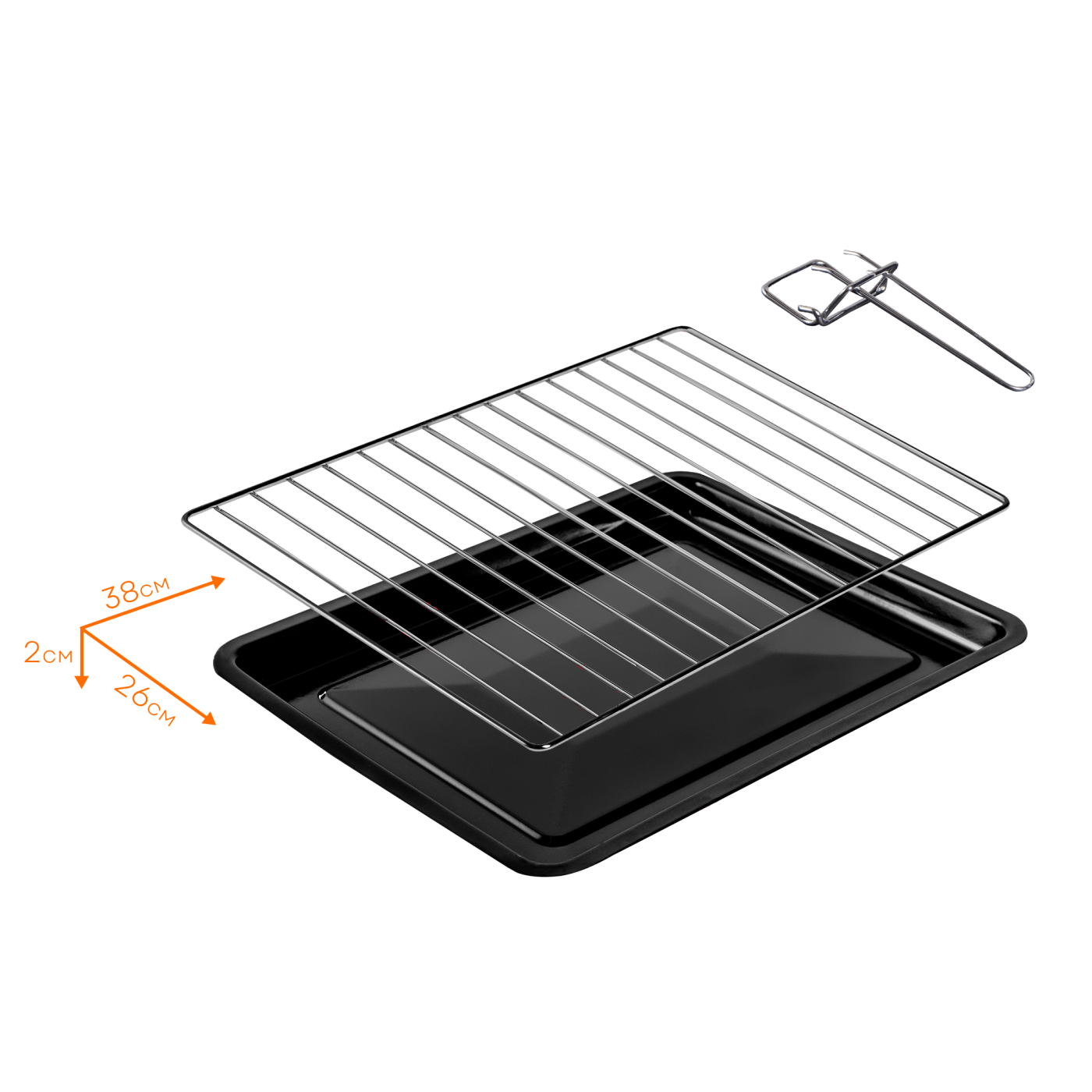 Electric oven LEO-350 Black