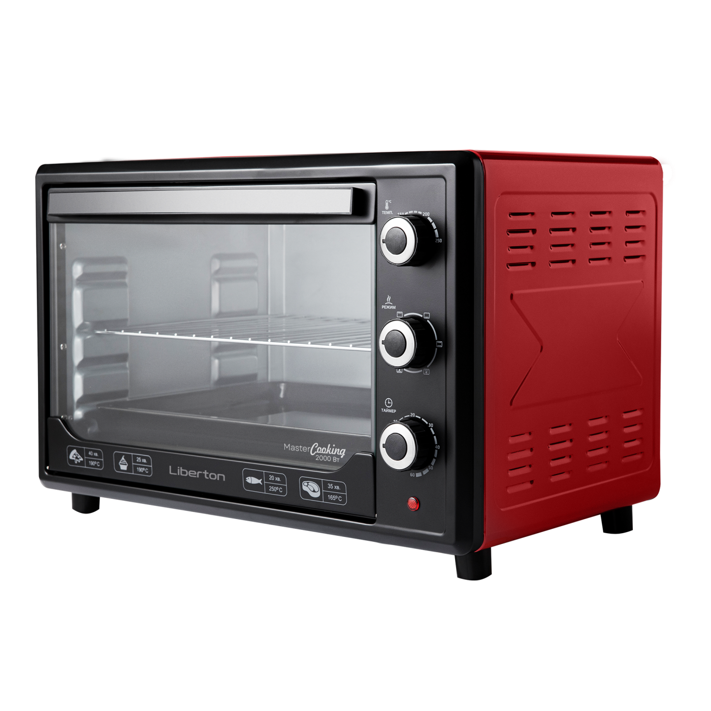 Electric oven LEO-480 Red
