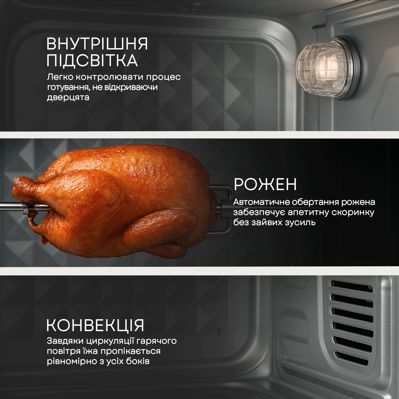Електродуховка LEO-601Е Silver