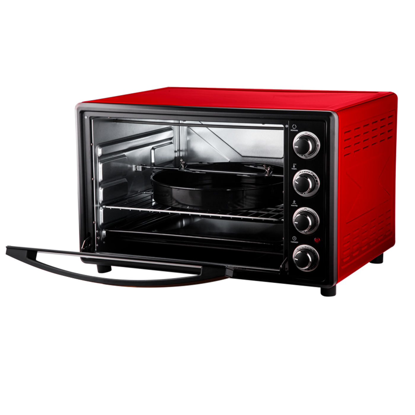 Electric oven LEO-650 Red