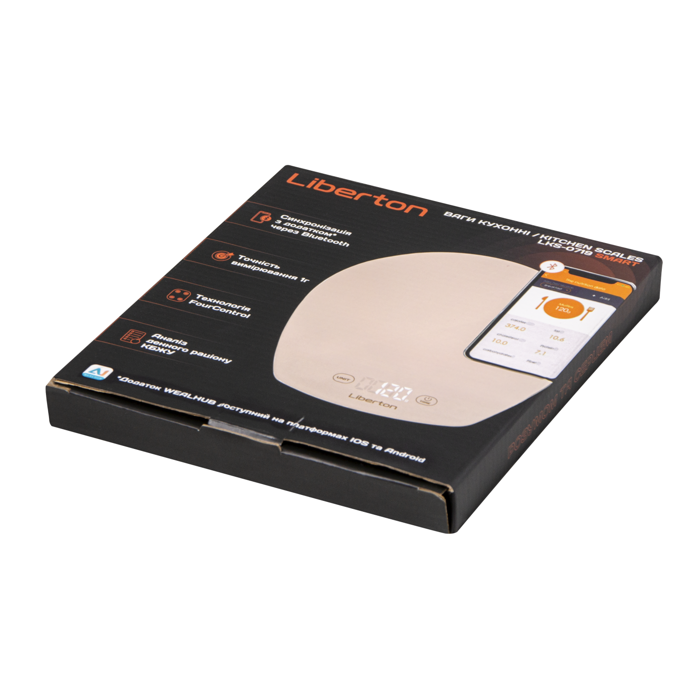 Kitchen scales LIBERTON LKS-0719 Smart