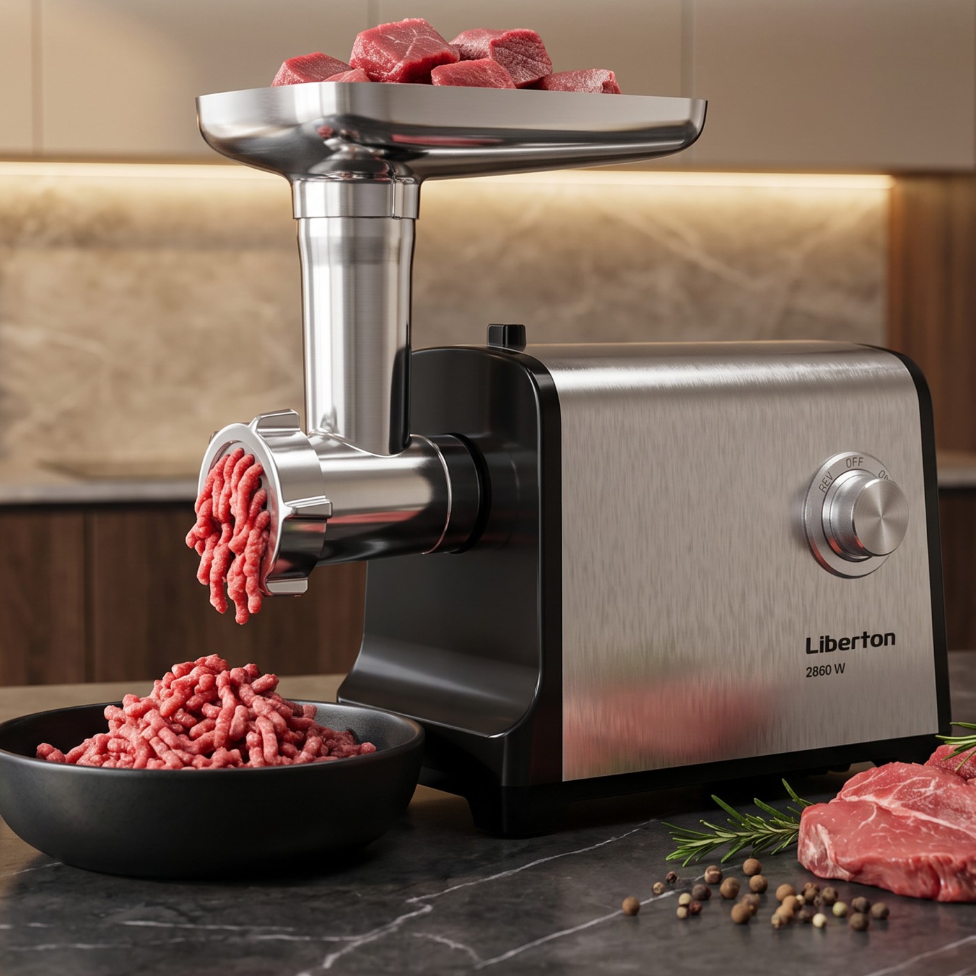 Meat Grinder & Vegetable Slicer LMG-3303